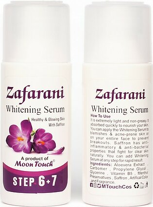 Zafarani Whitening Serum 50g By Moon Touch
