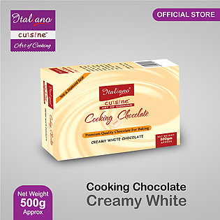 Italiano Cooking Chocolate White 500gm