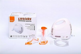 Lifecare Compressor Home-use Nebulizer Electric Inhaler For Nebulizing Liquid Medication Colds, Asthma And Respiratory Diseases Compressed Air Technology Adults Children Nebulize Medical Device