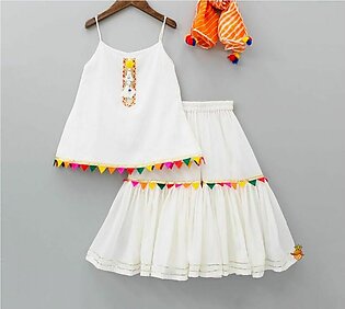 Baby Garara Dress With Short Shirt / High Quality, Trendy - Fashionable And Premium Quality Kids' Outfit