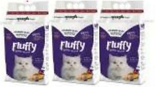 Fluffy Pack Of 3 Cat Food