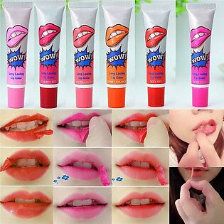 Waterproof Lipstick - Wow Peel Off Lip Gloss - Long Lasting Lipgloss