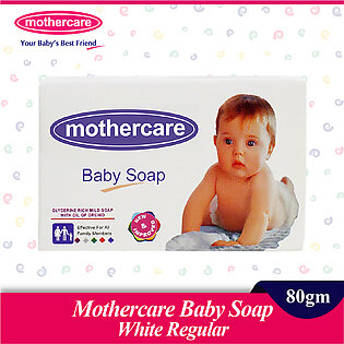 Mothercare Baby Soap White Regular 80gm