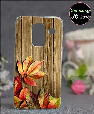 Samsung J6 2018 Back Cover - Wood Cover