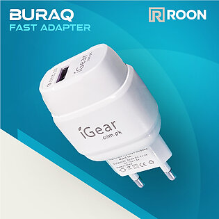Igear Fast Adapter - Mobile Adapter - Phone Charger - Phone Charger Adapter - Quick Charge Adapter - Usb 3,0 Quick Charger - Adaptive Fast Charger - Wall Charger Adapter - Android Charger