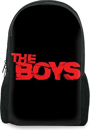 The Boys Bag | Bag For Collage | Boys Collage Bags | Backpack For The Boys Logo | The Boys Red Logo Bag