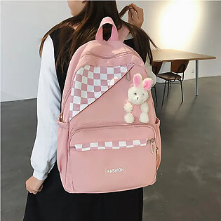 Saaqqi Store - Fashionable Waterproof Light Weight Large Capacity Cute Girls School Backpack