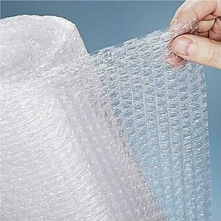 Packing Bubble Wrap Cushioning Roll 75 Feet - Transparent