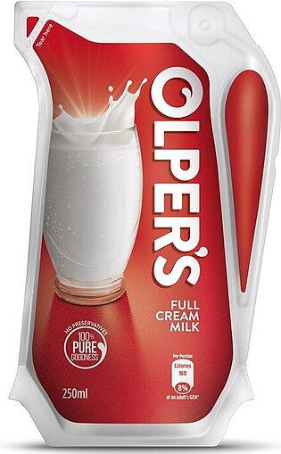 Olper's Full Cream Milk Ecolean 250ml Pack 28