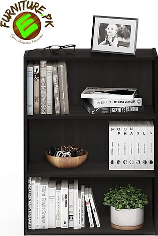 3-tier Multipurpose Open Book Rack Book Shelf By Efurniturepk