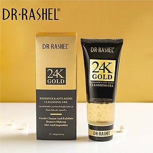 Dr.rashel 24k Gold Facial Wash Anti-aging Facial Gel Cleansing 100ml-1483