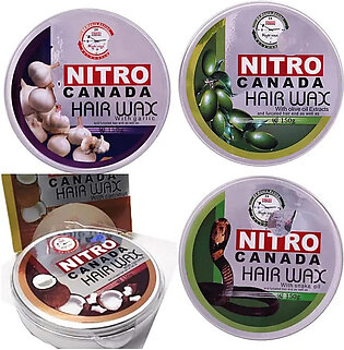 Nitro Canada Hair Wax 150 Grams, Hair Styling Gel Wax For Women And Men Both