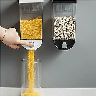 1500 ml Cereal dispenser Wall-mounted Tank /  Container [ 1 Piece ]