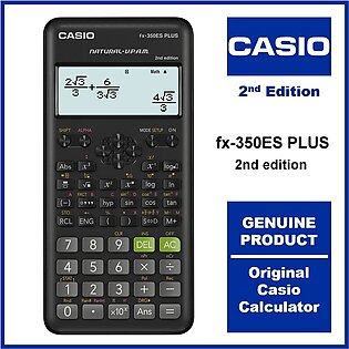 Fx-350es Plus 3 Line Scientific Calculator 252 Functions