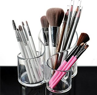 Acrylic Makeup Organizer Stand And Brush Holder | Lipstick Organizer | S Holder