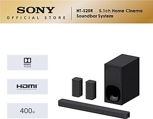 Sony Ht-s20r 5.1ch Home Cinema Soundbar System