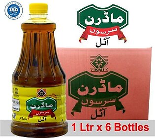 Modern Mustard Oil 1 Ltr X 6 Bottle