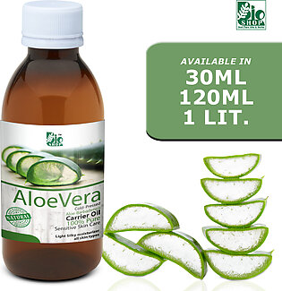 Aloe Vera Carrier Oil Cold-Pressed - Aloevera Oil - Aleo Oil - 100% Pure & Organic
