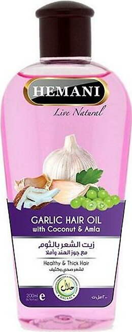Hemani Herbal - Garlic Hair Oil 200ml