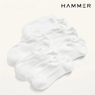 Hammer 6 Pairs Cotton Ankle Socks For Men Women Cotton Ankle Socks For Men No Show Low Cut Socks For Men Business Casual Socks For Men - White