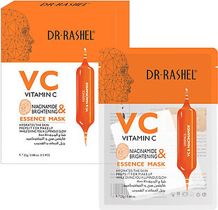 Dr.rashel Vitamin C Essence Brightening Mask - 5 Pieces Drl-1489