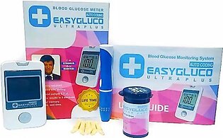 Easy-gluco Ultraplus Meter With 10 Free Strips Lifetime Warranty