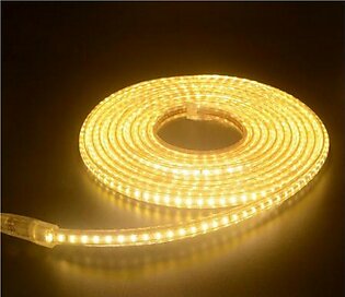 LED Rope Strip Room Decoration Light Golden Yellow Color with All Sizes.