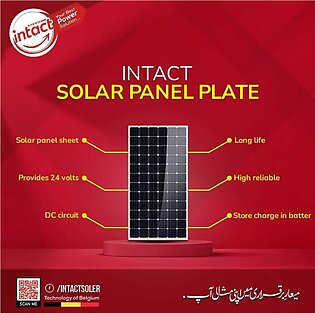 Intact Solar Panel Mono Crystalline (150w * 2 Pcs)