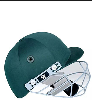 Fiber Cricket Helmet - Green