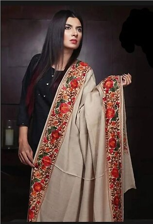 Pure Indian Pashmina Wool Shawl For Girls|winter Shawl For Women