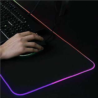 Rgb Gaming Large Mousepad | Non-slip Rgb Gaming Mouse Pad Extend Size