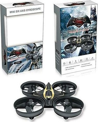 Rc – Batman Mini Flying 6 Axis Gyro Drone – 2.4 Ghz – 8Cm