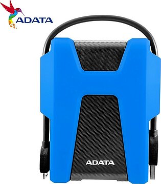 Adata 2tb Hd680 Usb 3.2 Gen1 Military-grade Shock-proof External Portable Hard Drive Blue