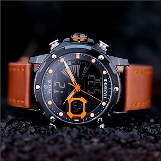 Sveston Hammer 8224-m Stainless Steel Wrist Watch For Men