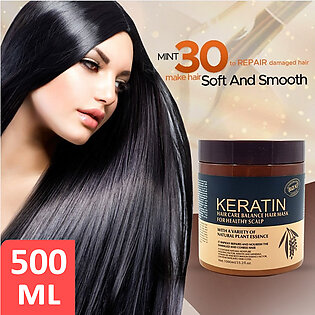 Brazil Nut Keratin Hair Care Balance Keratin Hair Mask & Keratin Hair Treatment for Healthy Scalp 500 ml (Original)