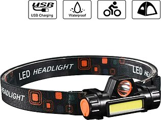 Dominance Rechargeable Led Head Lamp Head Light Wide Lighting Flashlight Camping Fishing Outdoor Hiking Headlamp Lamp Professional Headlight Torch High Power Led Led Head Lamp For Outdoor Travelling