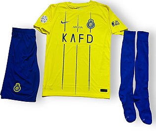 Socks With Orignal Al Nassar Football Kit Football Kits Football Kit Cr7 Kit Ronaldo Kit Ronaldo Shirt Football Shirt