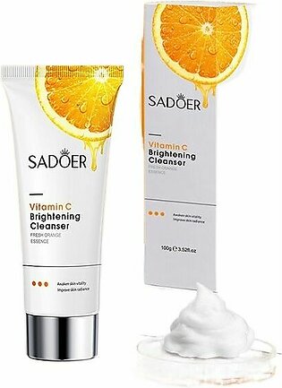 Vvon, Vitamin C Brightening Cleanser, Fresh And Radiant Skin, Refreshing Cleansing, Fresh Orange, Deep, Makeup Removal, Smooth And Soft Skin, Moisturizing, Extract, Suitable For All Skin Types, Ingredients, Daily Use, Gentle And Hydrating.