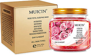 Muicin - Natural Rose Petal Day & Night Sleeping Mask - 280g