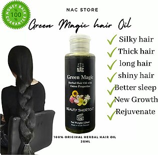 Herbal hair oil/ growth oil/ green magic oil/ long hair oil/anti hairfall oil