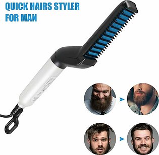 Hair And Beard Straightener Comb For Mens