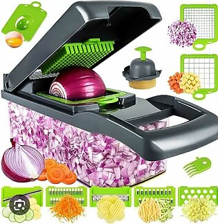 12 In 1 Vegetable Cutter Food Chopper /slicer Cutter / Nicer Cutter Machine