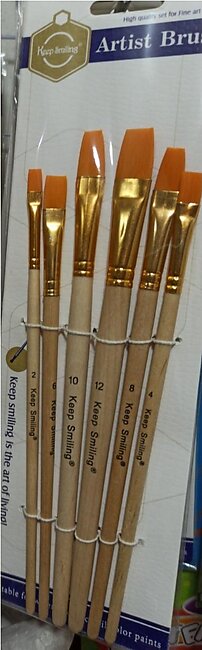 How to clean synthetic paintbrushes and fix hooked tips 