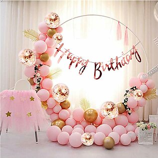 Gracefull Birthday Theme ( 1 Birthday Letter Set +30Balloons) Birthday Home Decor Birthday Decoration Set Birthday Decoration Theme Birthday Accessories