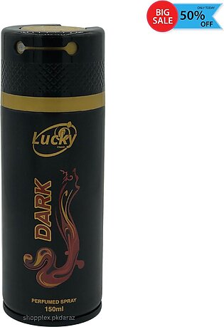 Body Spray Lucky Dark Pack Of 1 For Men And Women 150ml Long Lasting Body Spray Premium High Imported Quality For Body Spray