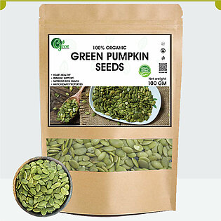 Green Pumpkin Seeds Without Shell | Kadu K Beej Unshelled | Pumpkin Seed For Eating 100 Grams