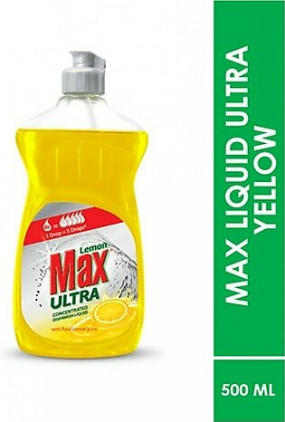 Lemon Max Ultra Liquid Bottle Yellow 500ml
