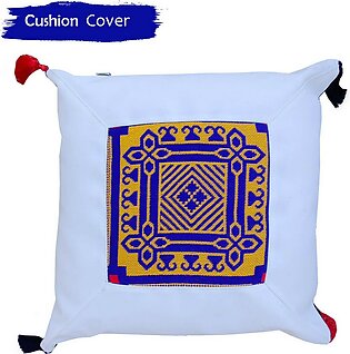Relaxsit traditional cushion sofa throw pillow Acrylic & polyester weaved with the blend of cotton on  back. Inclusive of polyester ball fiber filing Case, only covers are also active (Finish size 18 x 18")