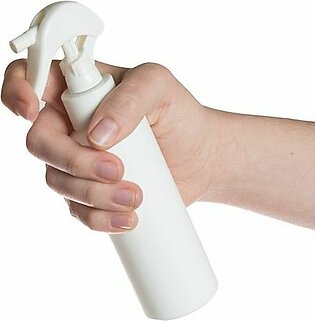 250ml White Trigger Spray Bottle With Safety Lock Mechanism