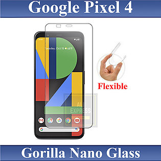 Google Pixel 4 Unbreakable Gorilla Flexible Nano Glass Premium High Quality Screen Protector For Google Pixel 4